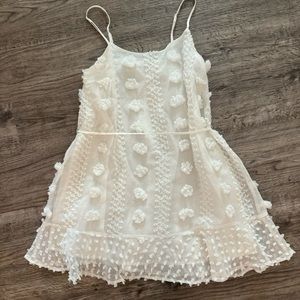 Favlux white mini dress